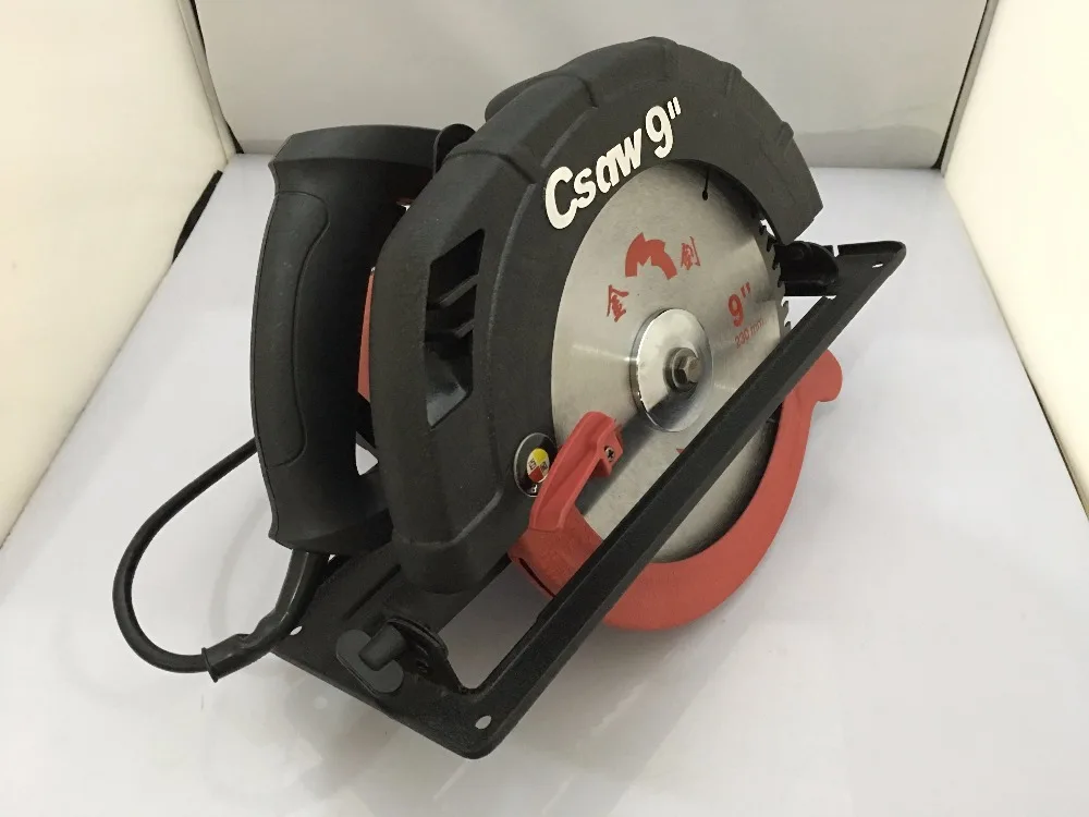 Sega circolare elettrica Seghe elettriche da 9 pollici macchina da taglio per legno, seghe per legno seghe elettriche portatili