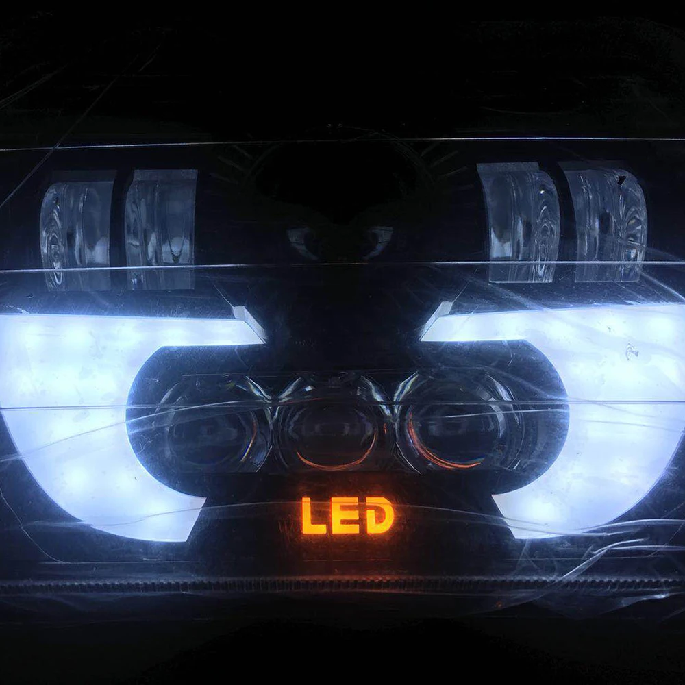 

SXMA LED6457 Светодиодный поисковый фонарь Рабочая фара Вспомогательная фара 7,79 "90 Вт Водонепроницаемая для автомобиля Внедорожник 4x4 SUV ATV 1 шт.