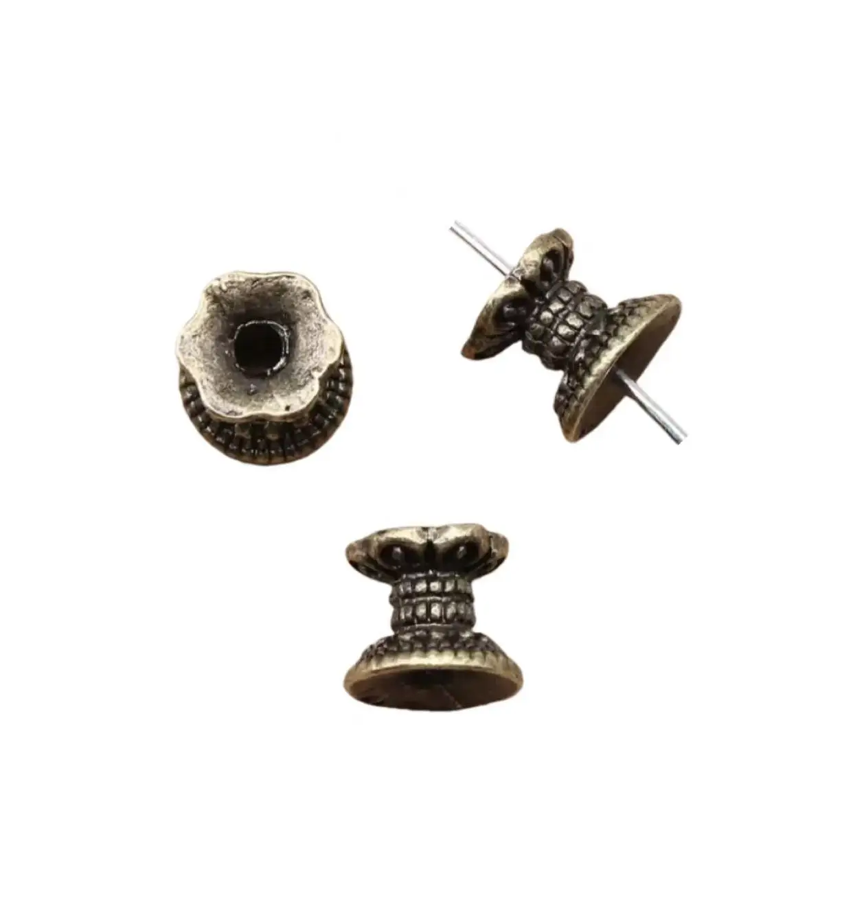 

15pcs 9.5*8mm Handmade accessories Vinatge spacer beads for DIY findings HW3849 Zinc alloy metal