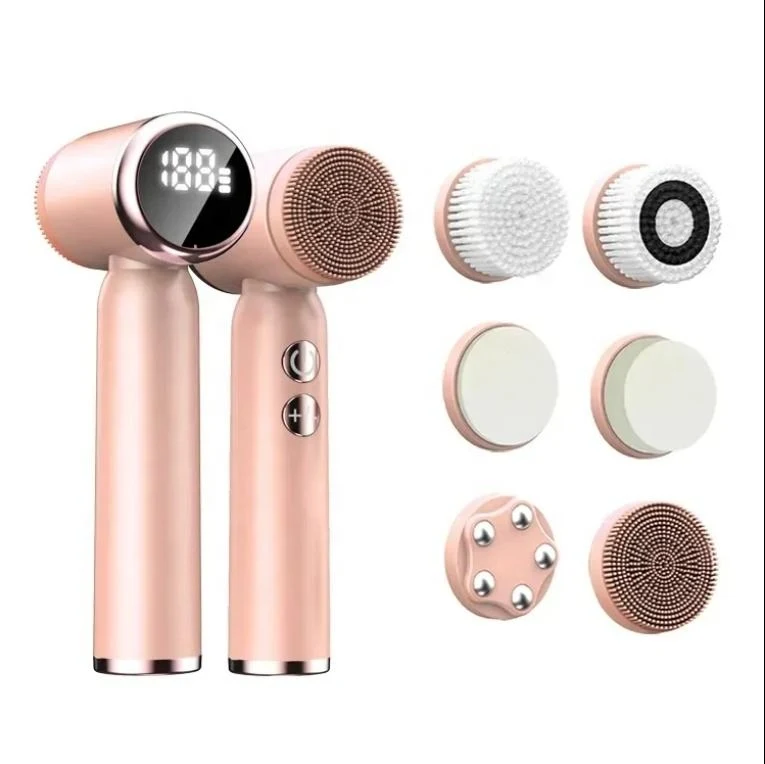 High Quality Face Washing Brush Cleanser Waterproof Silicone Facial Cleansing Brush