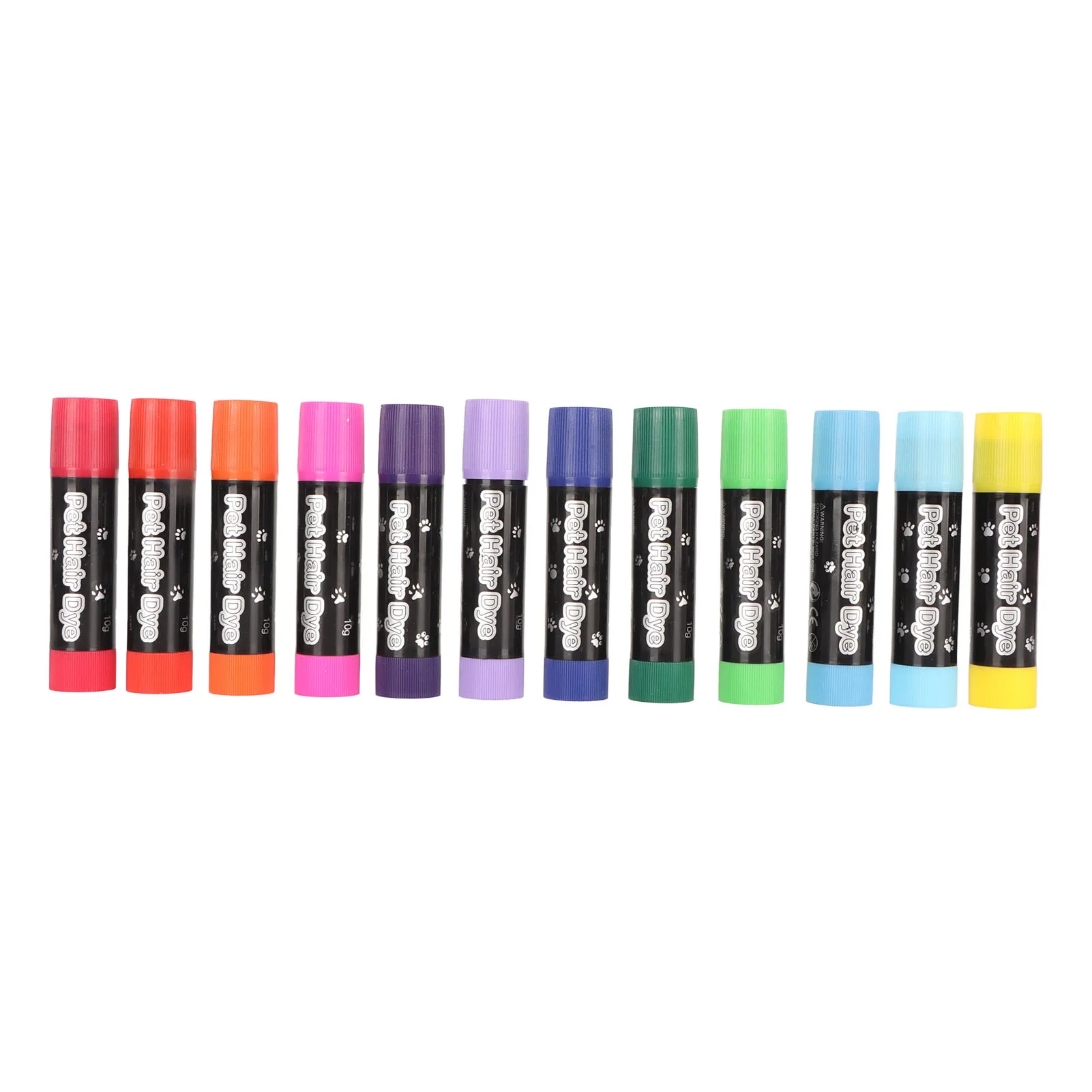 Pet Hair Paint Dye Pet Paint Pen Plastic and Pigment Multipurpose Washable DIY Safety Temporary for Daily for Christmas