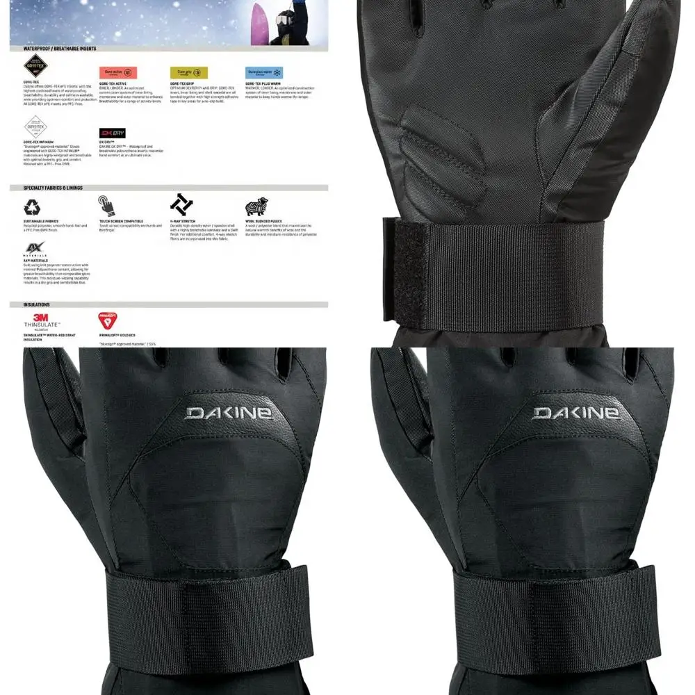 

Compact Dakine Low-Profile Wrist Guards for Enhanced Protection