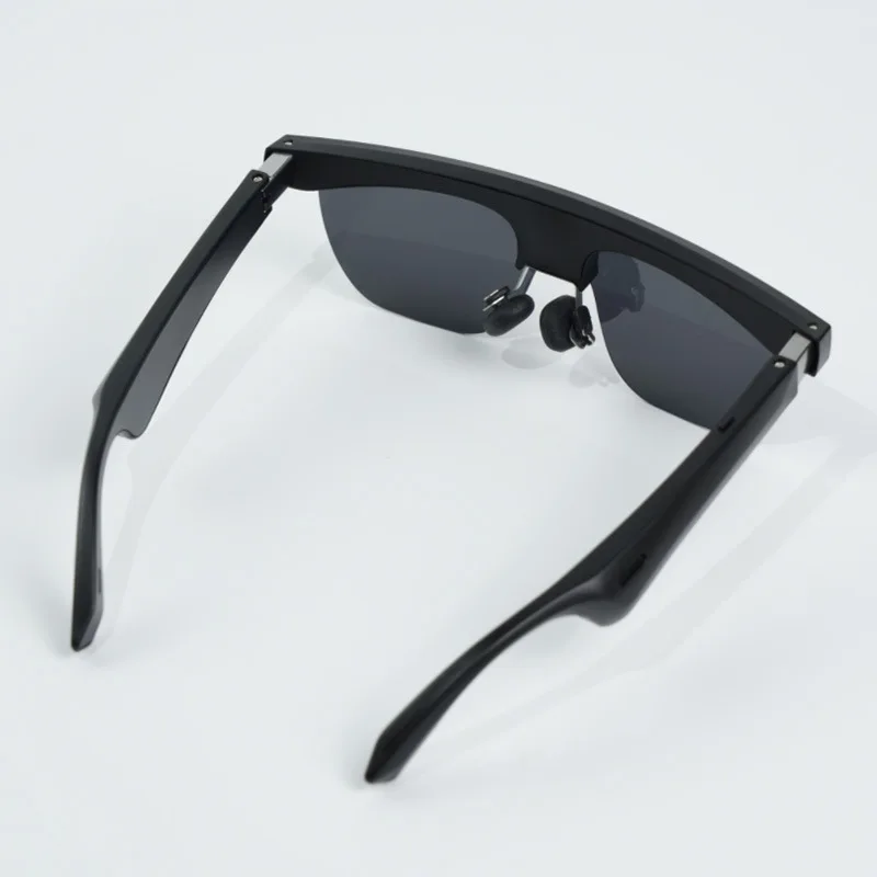 New BT Smart Glasses with Radar Obstacle Avoidance,Voice Alerts, Music play,Call,Navigation,Magnetic charge,Assistive Blindness