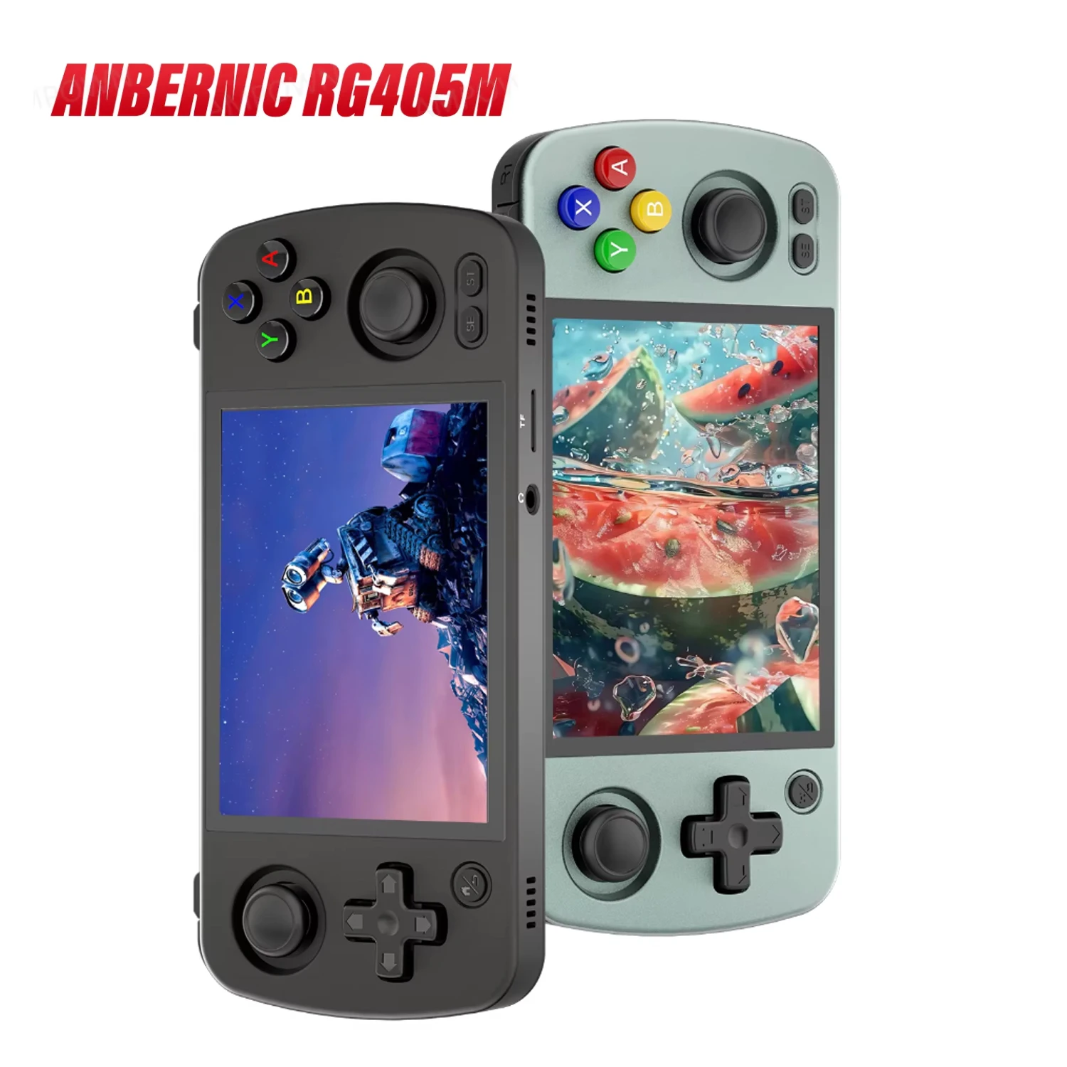 ANBERNIC RG405M Handheld Game Console 4'' IPS Touch Screen Android12 System Metal Shell Retro Video Game Player 4500mAh Battery