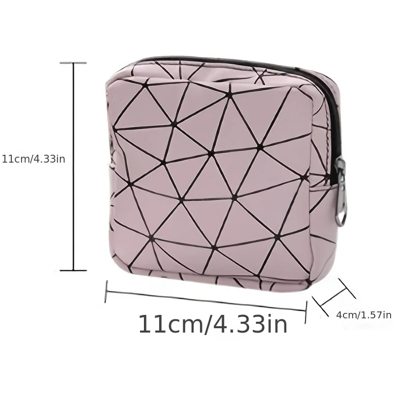 Mini Sanitary Napkin Storage Bag, Portable Lipstick Key Earphone Storage Pouch, Small Coin Purse & Wallet (4.33\