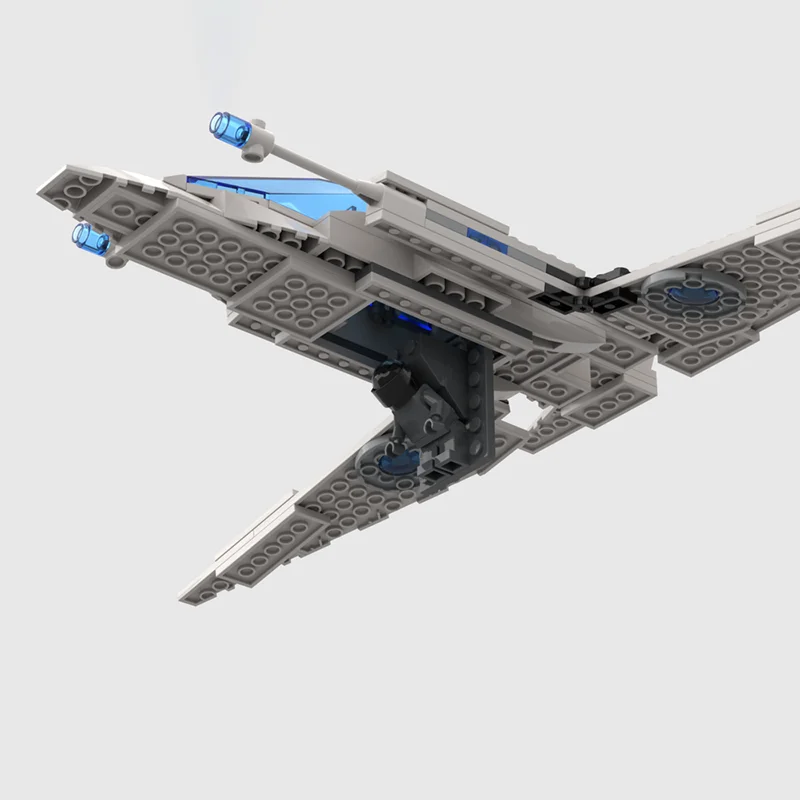 Star Movie Moc Mattoni da costruzione Polizia spaziale Stazione di comando mobile Tecnologia di costruzione Blocco modulare Giocattolo fai da te Regali di festa