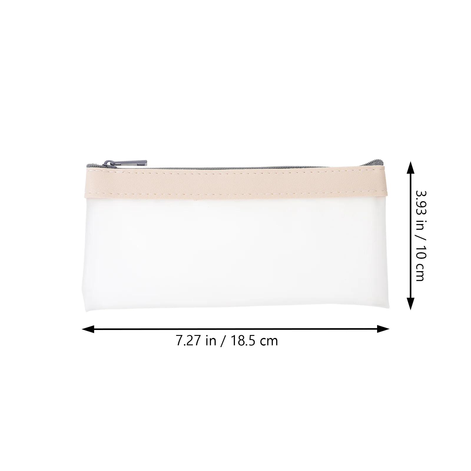 

4pcs Pencil Case Large Capacity Anti-Scratch Zipper Design Portable Stationery Organizer For School Office Storage Bag