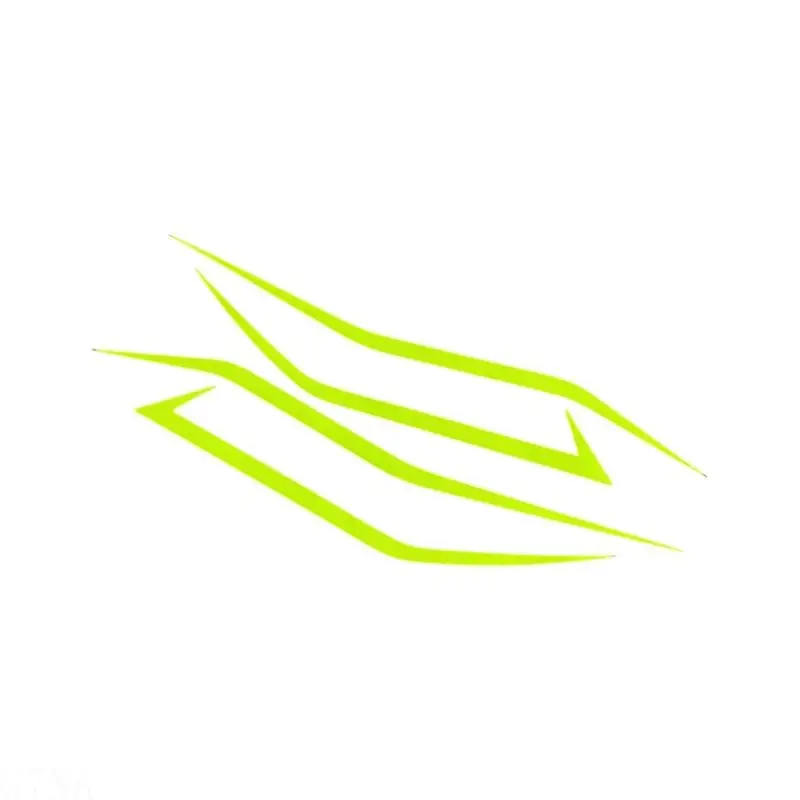 G7NA Motorcycle Headlight Adhesive Sticker Weatherproof Design Decal For Long Lasting And Easy Installation