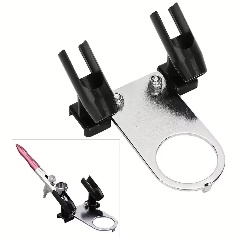 

Joystar 2 airbrush holders clips on mini compressor