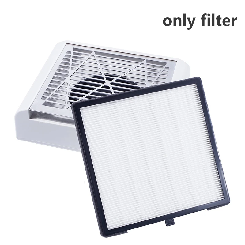 1PC Nail Dust Collector Filter Manicure Machine accessori originali piastra dello schermo aspirazione filtri per trapano per Nail Art