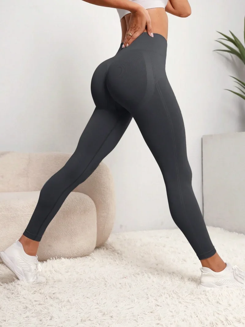 Dames Hoge Taille Butt Lifting Legging Buikcontrole Workout Broek Zacht Rekbaar Comfortabel Yoga Hardlopen Sport