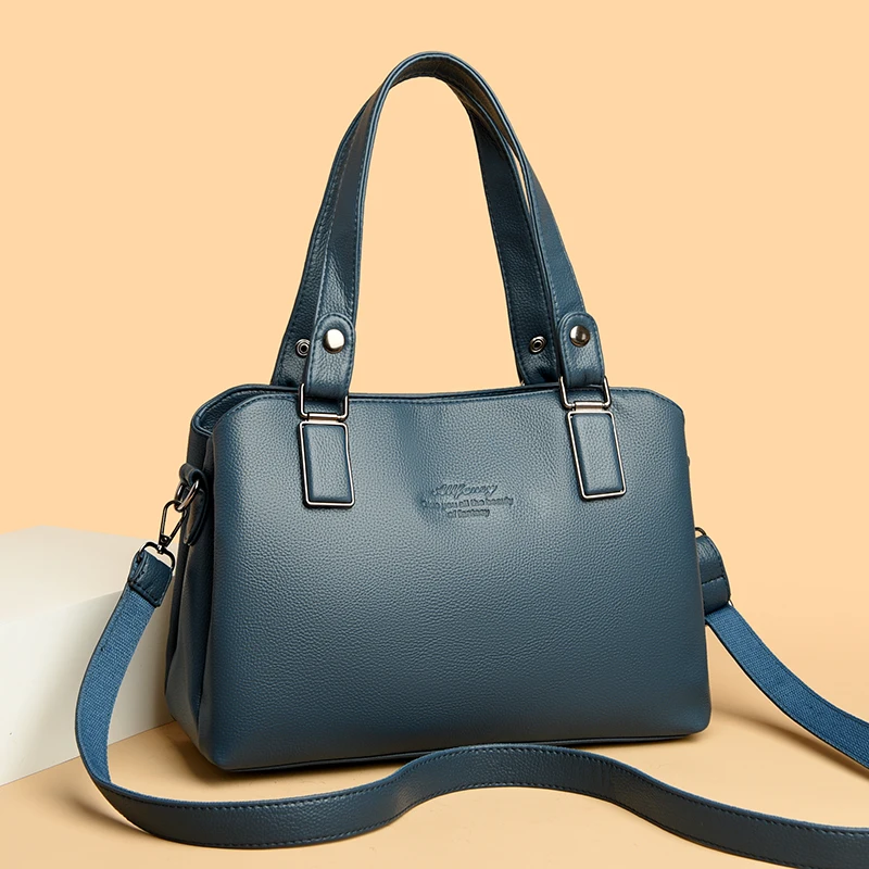 High quality PU Tote Bags for Women Waterproof Causal Shopping Bag Large Capacity Shoulder Bags Handbags for School Work Travel