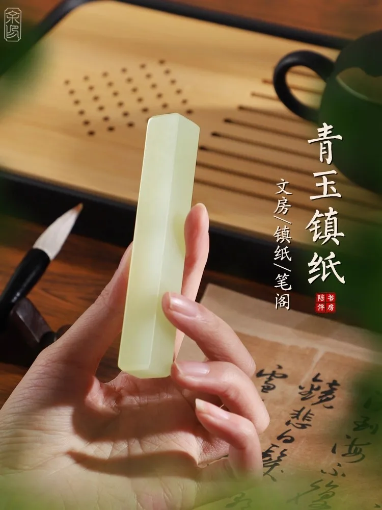 1-fermacarte-in-giada-verde-naturale--peso-della-scrivania-per-calligrafia-cinese-per-principianti-e-artisti--confezione-regalo-gratuita-inclusa