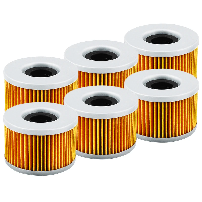 2/4/6 Pcs Motorcycle Parts Oil Filter For Honda CM250 CM400 CM450E CMX 450 Rebel CX400 CX500 Custom CX650 Gl500 Silverwing GL650