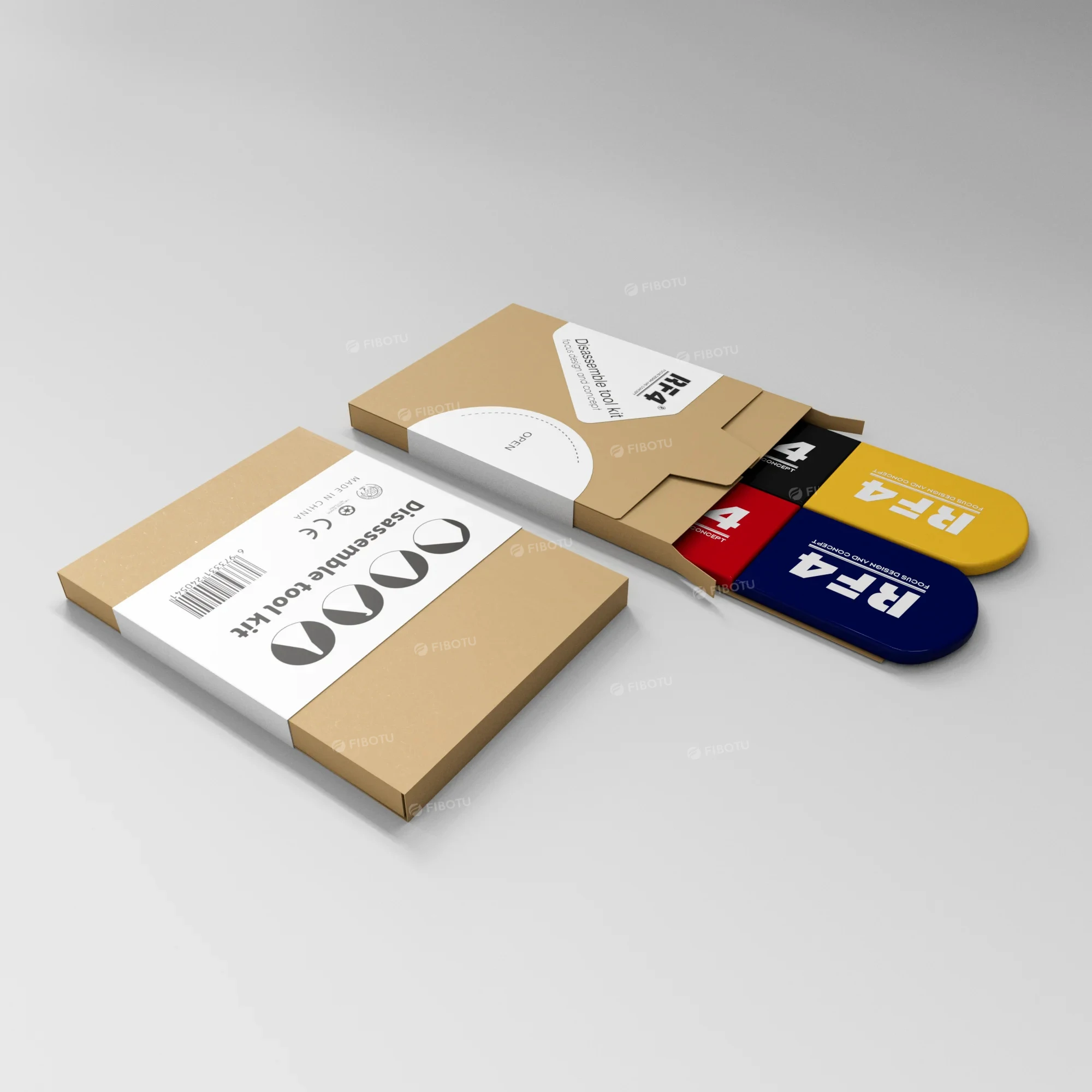 RF4 Multi-function Disassembly Blade Ultra-thin Steel Opening Pryer Teardown Piece Edge Screen Metal Pry Bar 4PCS/LOT RF-DA9