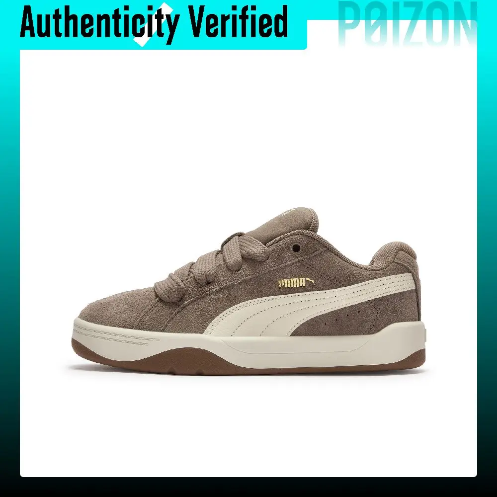 PUMA Park Lifestyle Skate Shoes Unisex Low Top Brown 407867-04