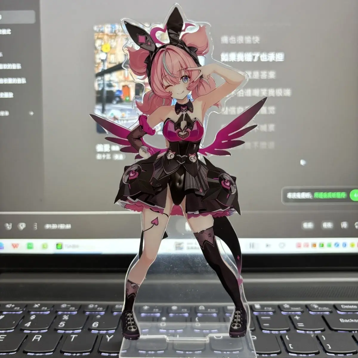Anime Zenless Zone Zero Angels of Delusion Sunna Nangong Yu  Acrylic Stand Model Plate Game Figure Souvenir Gift Desk Decor view 2