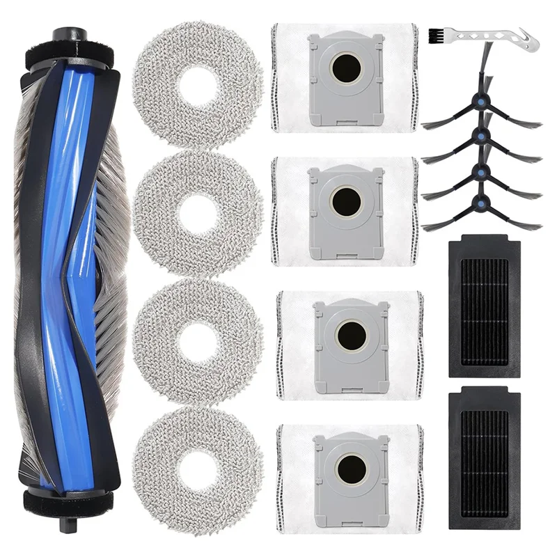 ABKR-accesorios para barredora robótica para Ecovacs Deebot T50 Pro Omni juego de accesorios para aspiradoras