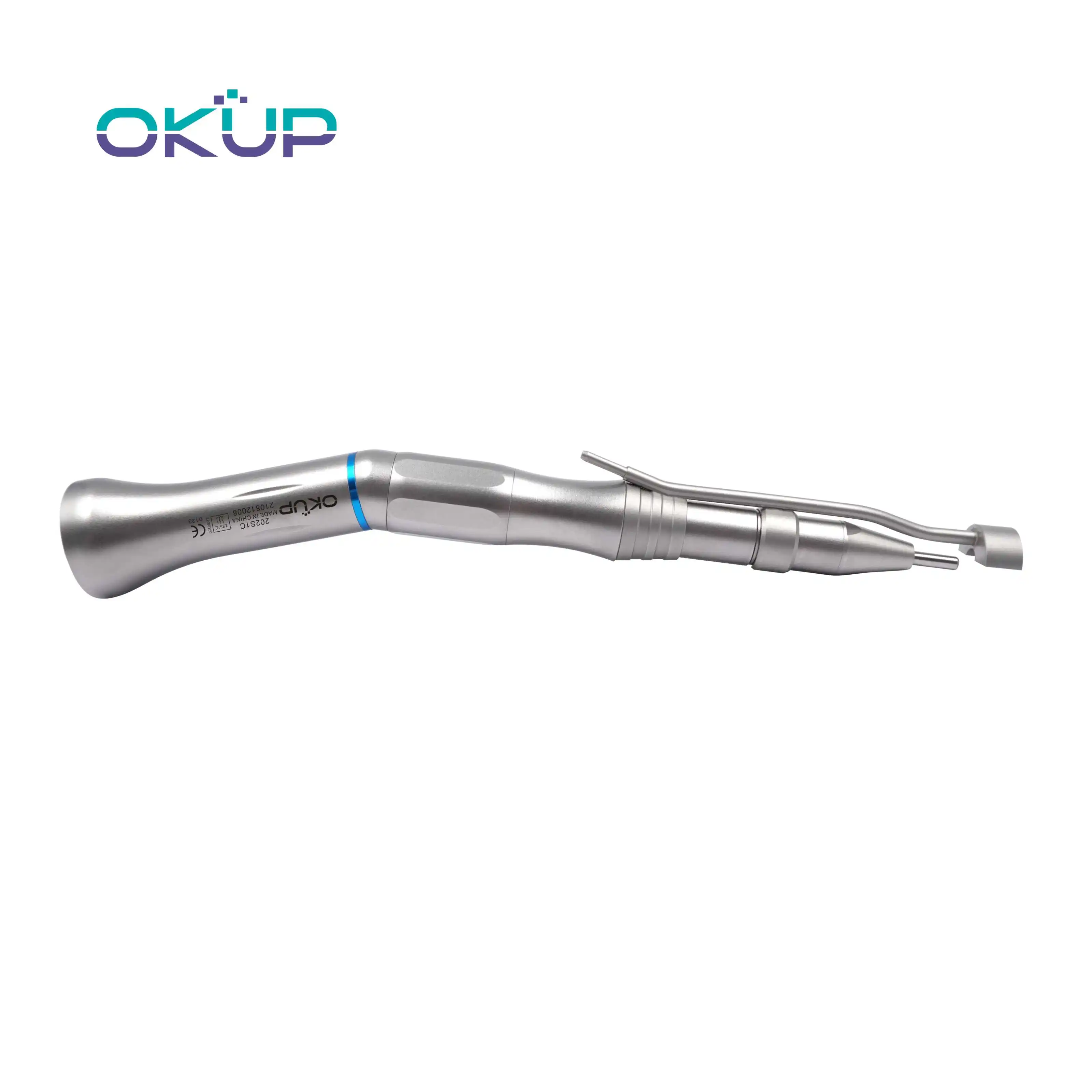 Dental 20 Degree Straight Handpiece 1:1 Single External Water Spray Surgical Operation Saw Handpiece Low Speed Implant Handpiece