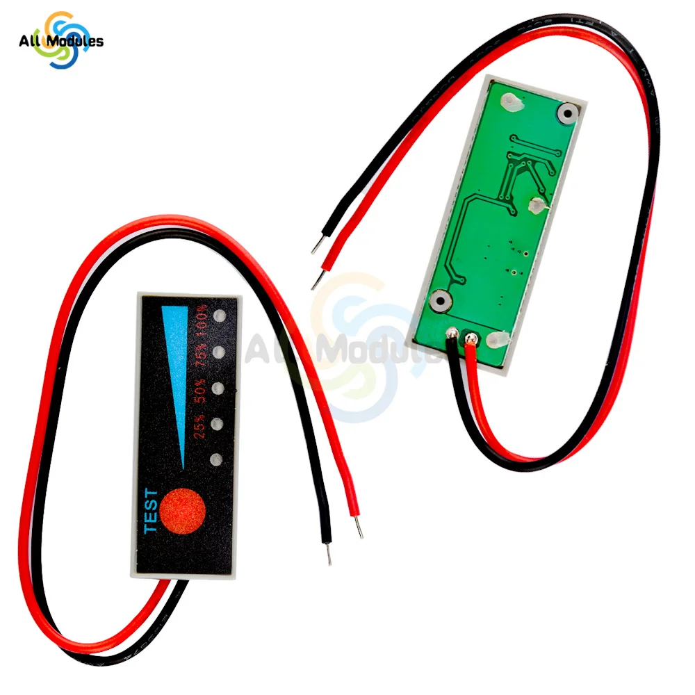 BMS 1S 2S 3S 4S 5S 6S 7S Lithium LiFePO4 Battery Capacity Test Power Level Indicator LED Light Display For Electric Tool Charge