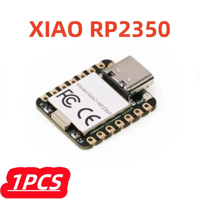 1 개/몫 XIAO RP2350 개발 보드 온보드 Raspberry Pi RP2350 MCU 미니 코어 보드 C/C ++ 및 MicroPython과 호환 가능