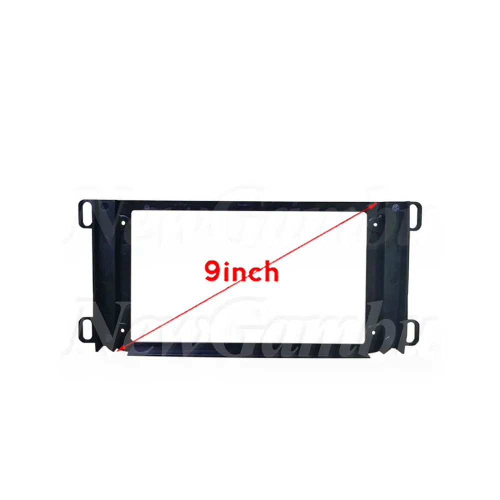 NewGambu 9 Inch Car Radio FIT For Foton Shidai Linghang S1 2021 Frame ABS PC Plastic Fascia Dashboard