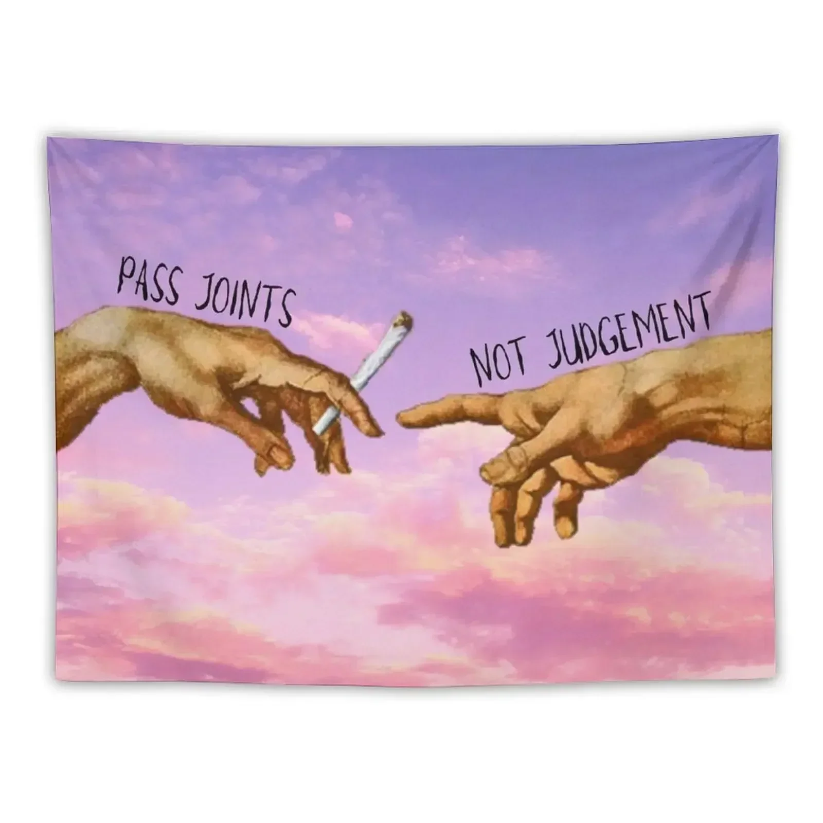 

Pass Joints Not Judgement Tapestry Wallpapers Home Decor House Decoration Cute Room Things Tapestry