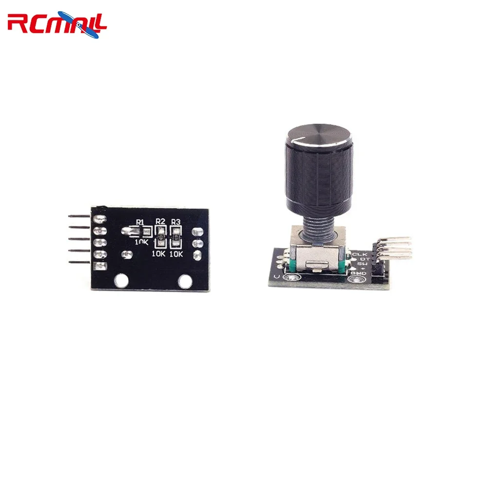 RCmall 5Pcs 360 로터리 엔코더 모듈 브릭 센서 스위치 손잡이 Arduino