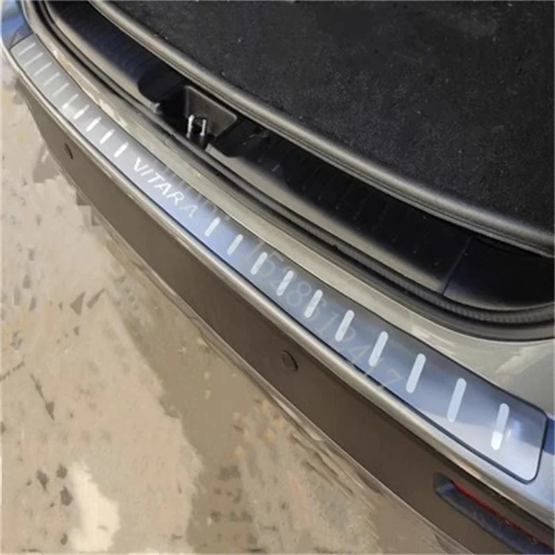 Auto RVS Achterbumperbeschermer, Voor Suzuki Vitara 2020 2021 2022 2023 Accessoires Auto Onderdelen Achterklep Achterklep Kofferklep Dorpelafdekking Scuff Pla Auto RVS Achterbumperbeschermer, Voor Suzuki Vitara 2020 2021 2022 2023 Accessoires Auto Onderdelen Achterklep Achterklep Kofferklep Dorpelafdekking Scuff Pla