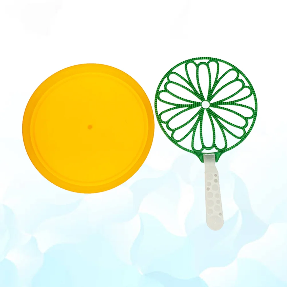 Zauberstab-Werkzeug, Jumbo-Riesenblasring für Kinder zum Spielen im Freien, großes Blasenmacher-Set in Sonnenblumenform, Blasblasen-Werkzeuge