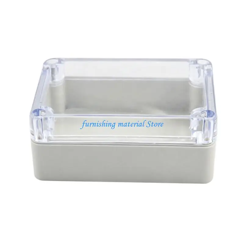 Y5GD Plastic Cable Box with Screw Lid for Outdoor Wiring Transparent Lid Junction Box