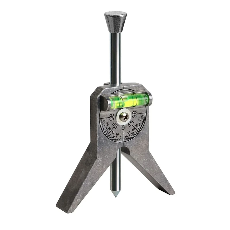 

Pipe Center Finder with Centering Head, Center Finder Tool to Measure Pipe Diameter Over 0.5" and Up, 4" Y-Type Dropship