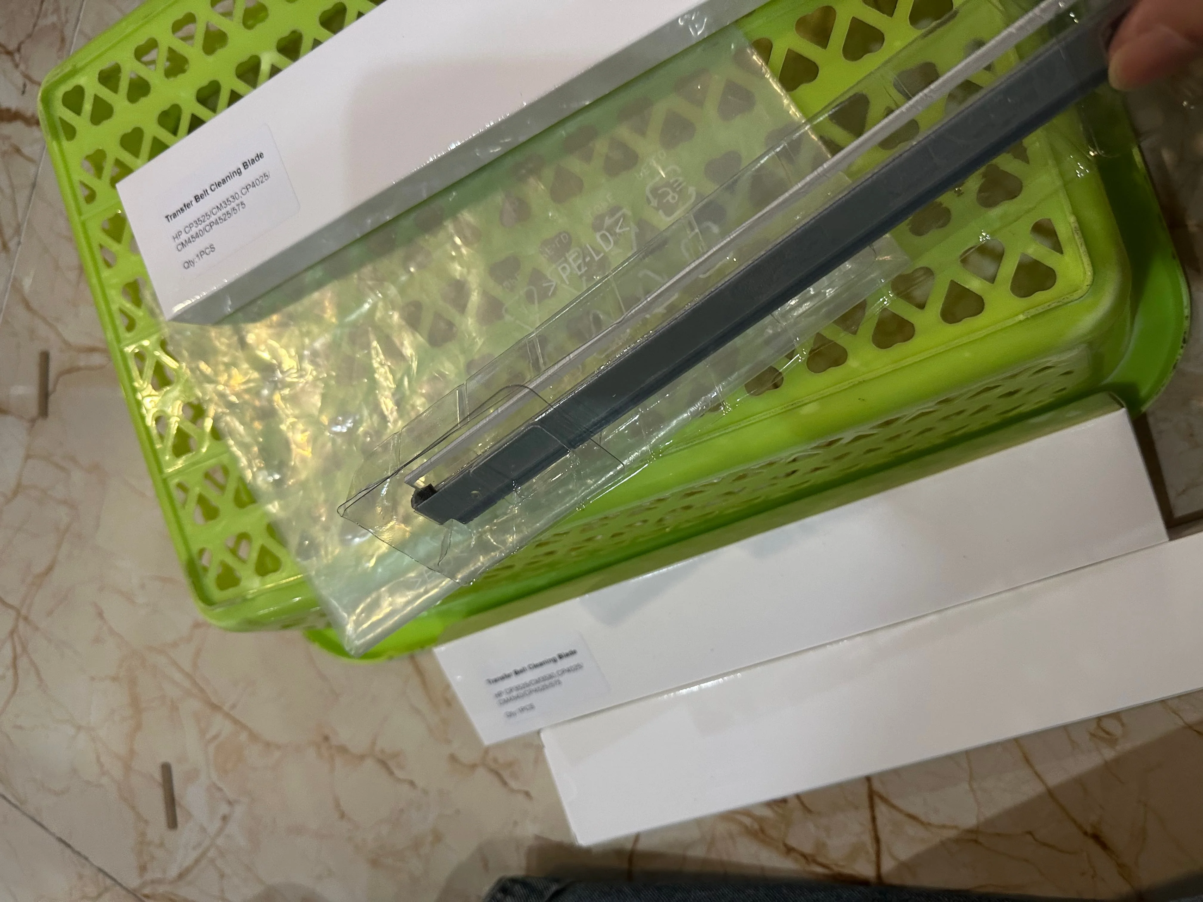 

5X CC468-67907 Лезвие для чистки ремня переноса для HP CM3530 CP3520 CP3525 500 Color M551 M570 M575 CM4540 CP4025 CP4525 M651 M680