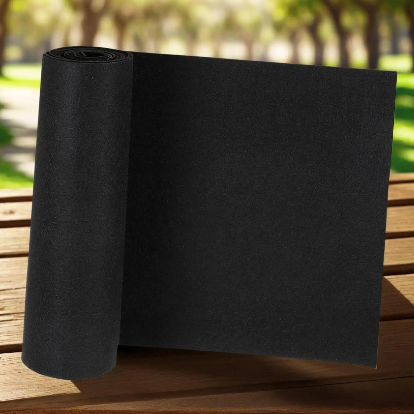 

Вкладыш для цветов в рулоне, нетканый тканевый вкладыш для корзины, черный влагодержатель, замена листов для цветов для растений на открытом воздухе