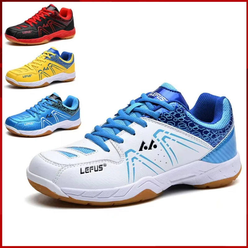

2024 New Arrival Brand Badminton Shoes for Men Women Tennis Volleyball Unisex Flexible Light Sports Training Sneakers Basketball