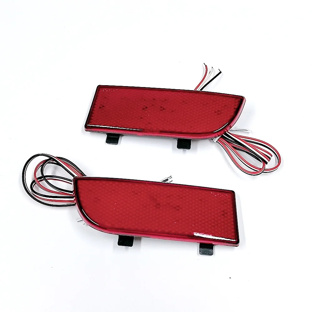 

Красные светодиодные автомобильные стоп-сигналы July King, совместимые с Mercedes-Benz Viano Vito, стоп-сигнал заднего бампера + ночной фарой дальнего света DRL