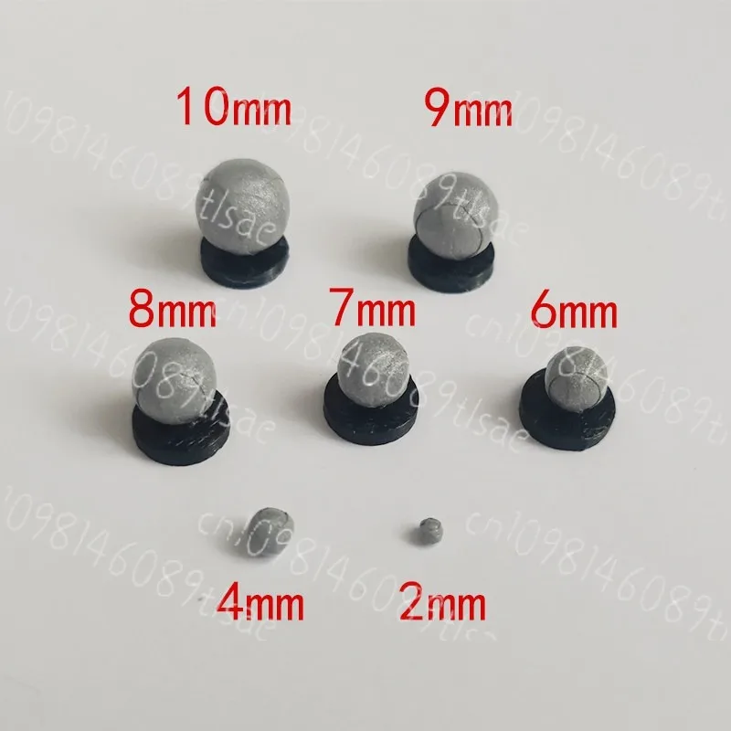 10 pièces de billes réflectives passives optiques, billes de marquage pour la capture de mouvement 3D pour l'équipement de marquage vidéo d'animation CSLF
