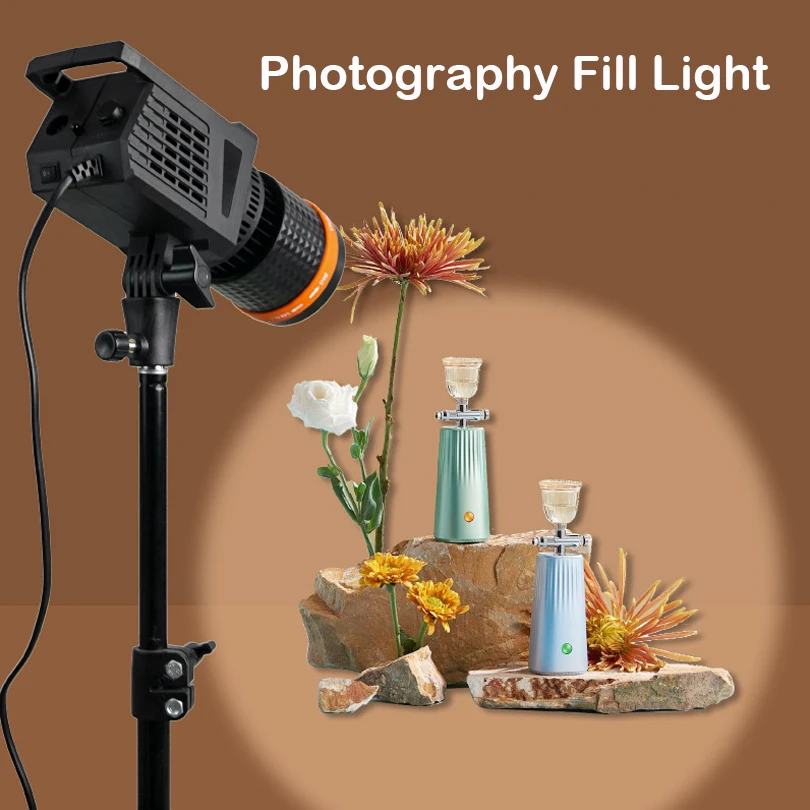 40W LED Lamp 3000k-6000k Photography Light Spotlight 4-color Filter Hair Video Light for Portrait Flash Studio Accessories Youtu