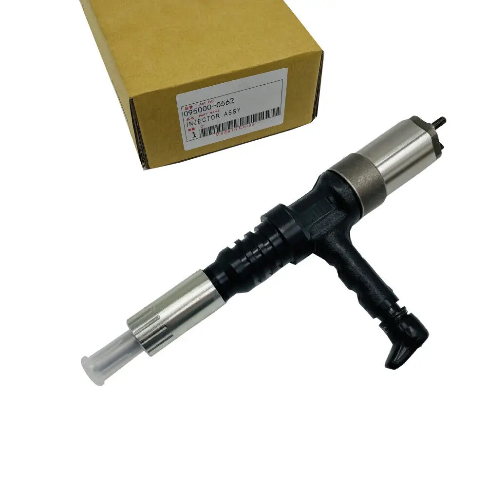 Diesel Fuel Injector assy 095000-0562 6218-11-3100 For Komatsu PC600-8 SA6D140