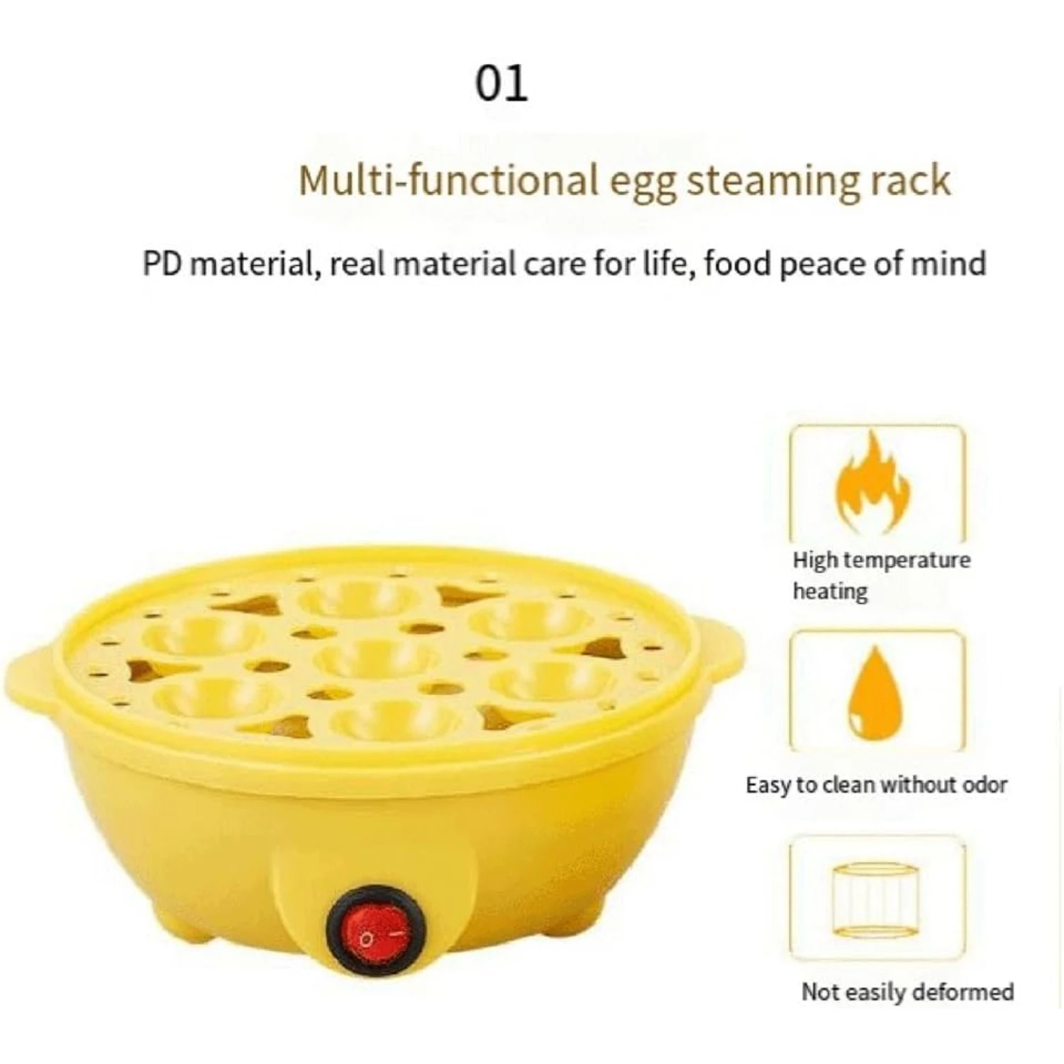 Автоматическая яйцеварка емкостью 7, многофункциональный быстрый бойлер для кухни, многоразовый таймер отключения
