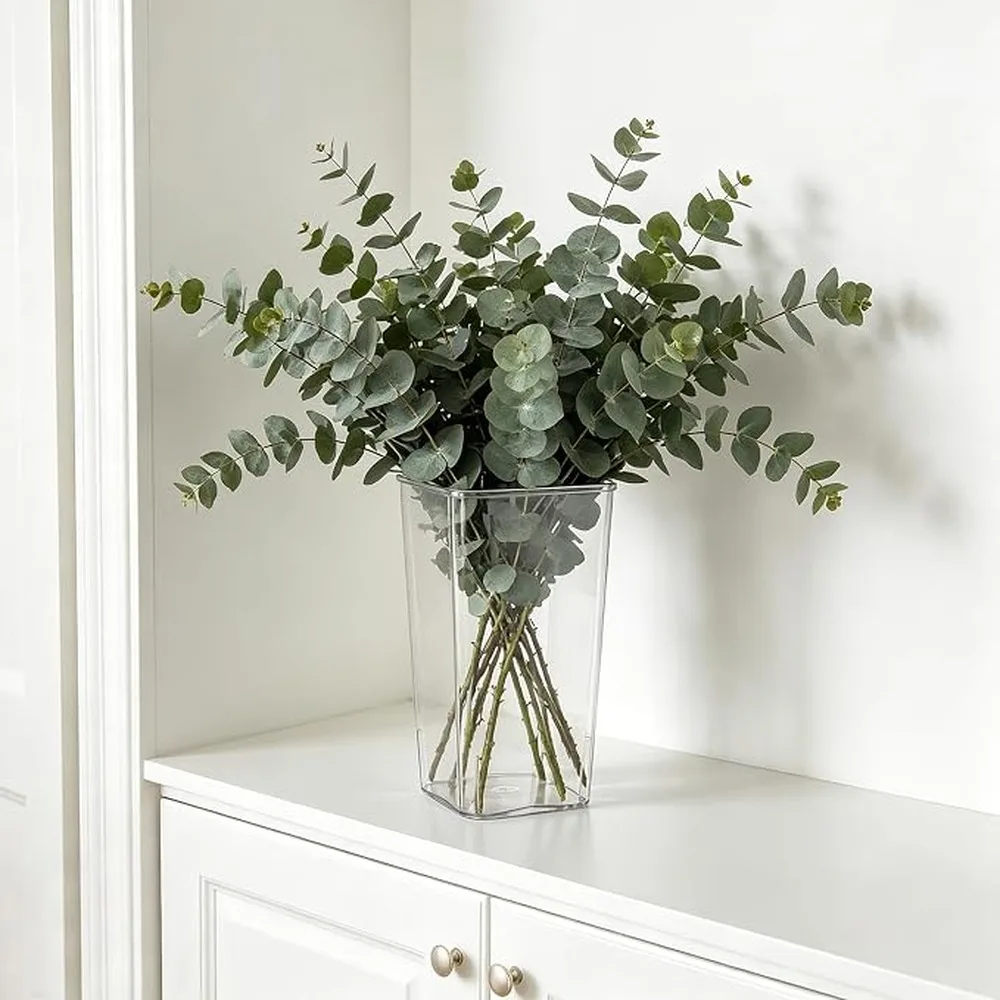 Lightweight Plastic Vases For Centerpieces Chic Square Vases Stunning Centerpieces Effortlessly
