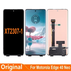 For Motorola Edge 40 Neo XT2307-1, XT2303-2 LCD Display Touch Screen Digitizer Assembly Parts