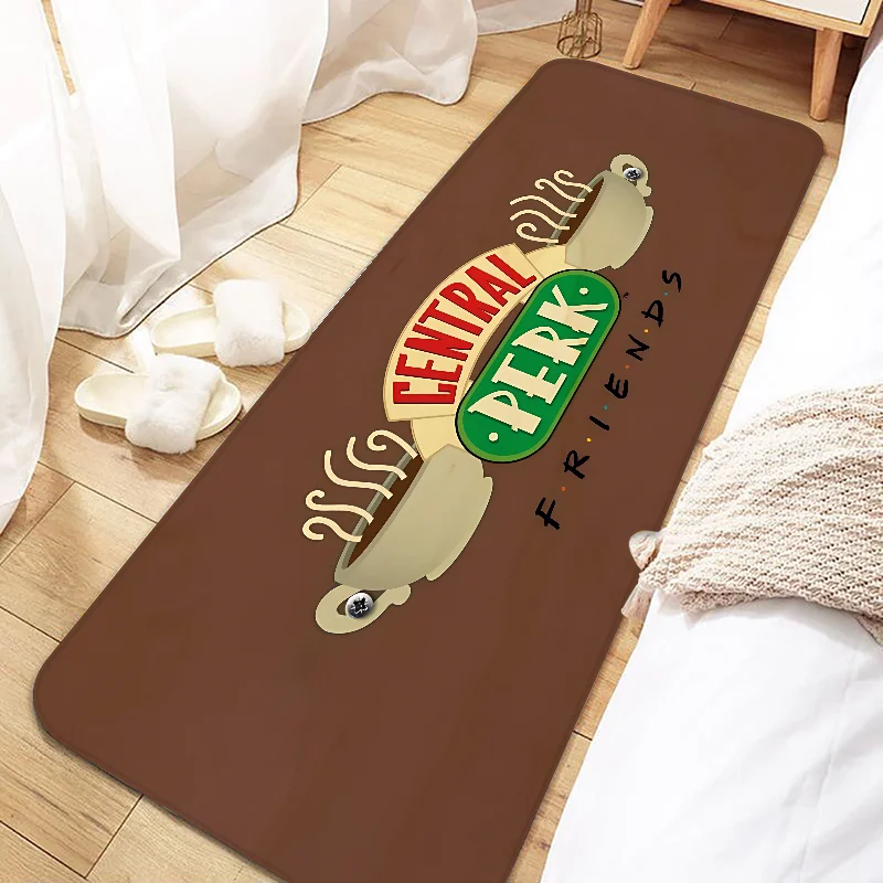 Central Perk Friends Door Mat Entrance Non-slip Doormat Washable Kitchen Carpet Living Room Hallway Rugs Bathroom Bath Door Mats