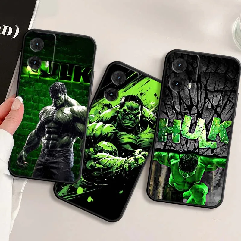 

H-Hulks Black P-Panthers For Motorola G85 Edge 50 G24 G35 G14 G04 40 G72 G34 G G54 G13 G32 5G Black Phone Case Cover