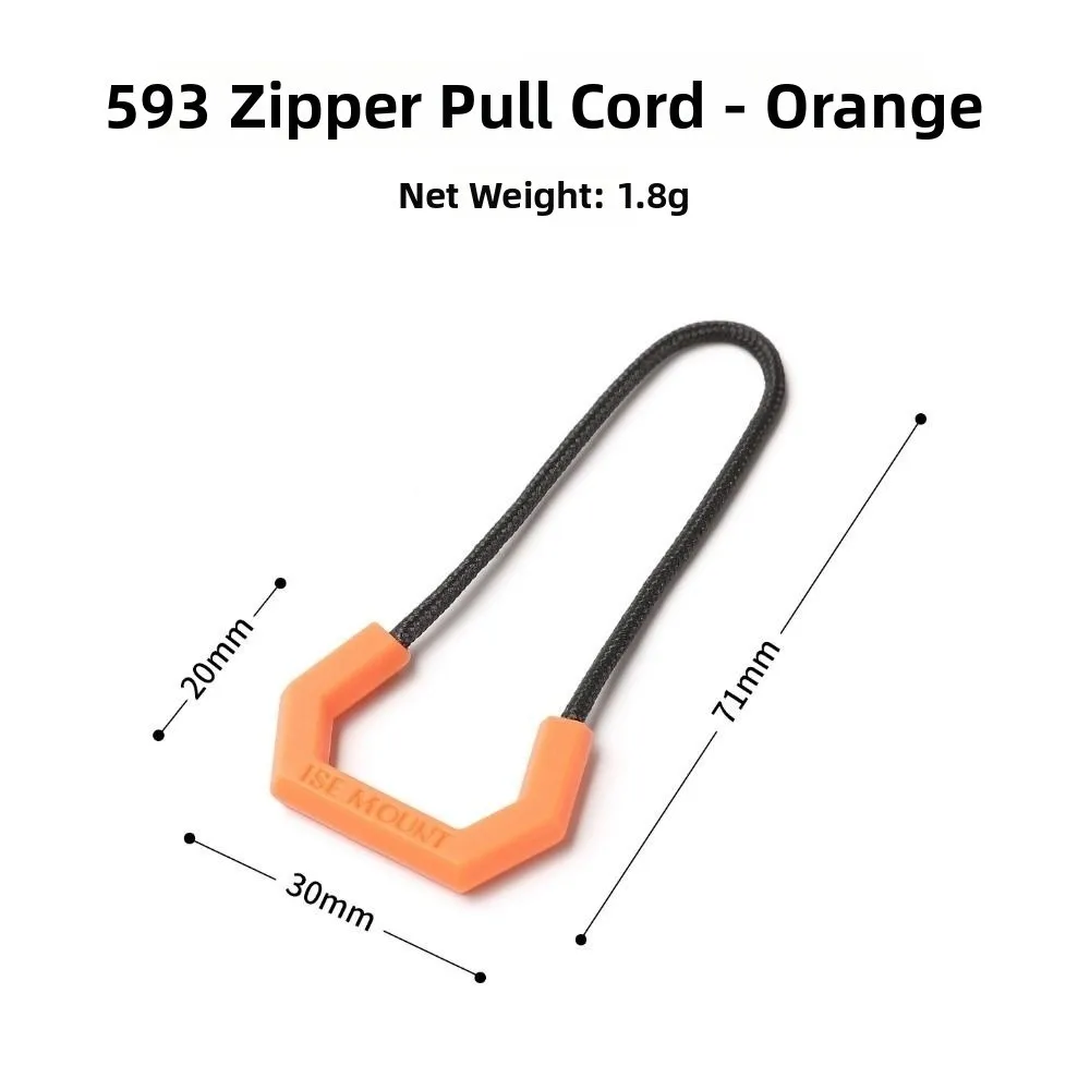 5pcs Universal Zipper Rope Anti-slip Tail Rope Multicolors Color Drawstring Zipper Puller Multistyles