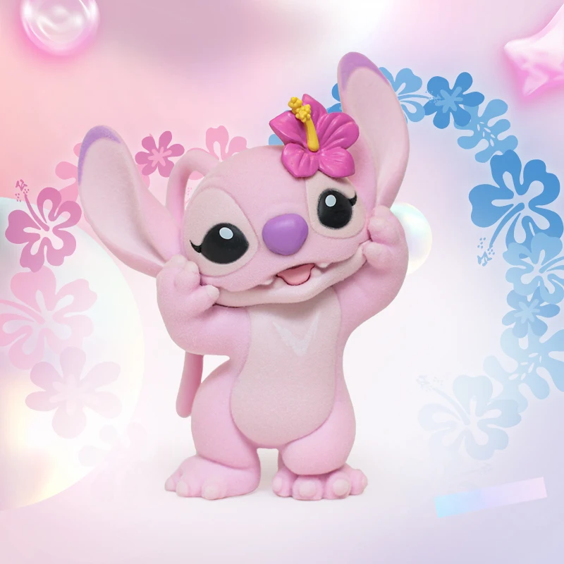 شخصيات ليلو وستيتش الأصلية، تماثيل محبي الغرزة والملاك المتدفقة، مجموعة نموذج تمثال دمية هدية المهرجان #4