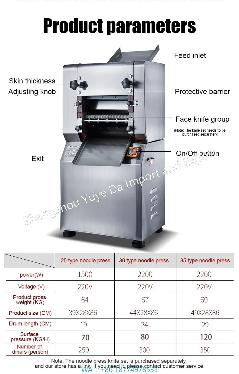 

Машина Коммерческая электрическая маленькая машина для производства лапши Заводская цена Резка лапши из нержавеющей стали