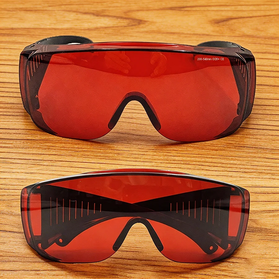 532nm Laser Glasses Safety Eyewear 450nm Filter UV Blue Green Laser Protection for Laser Pointer Engraver Cutter DIY Hobby