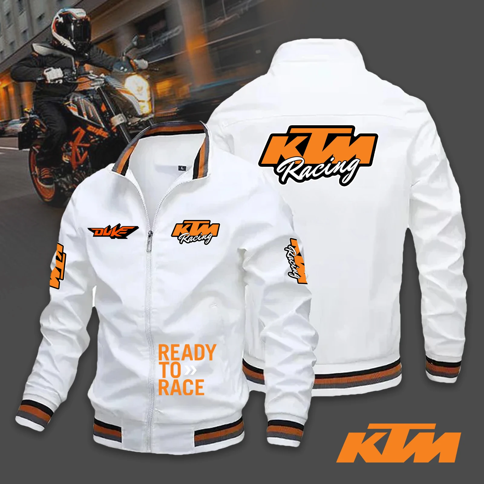 2024 men\'s cycling motorcycle racing KTM jacket high-quality outdoor cycling jacket KTM clothing men\'s cycling clothing