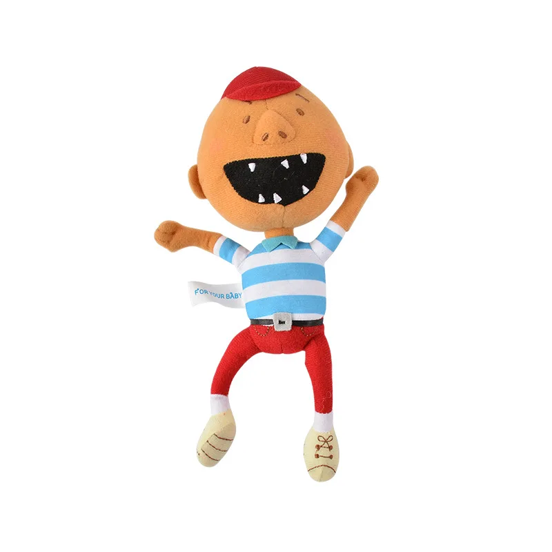 

Cartoon Character Jeff Funny Doll Small Plush Toy Hand Puppet Grab Machine Doll Children's Birthday Gift for Friends